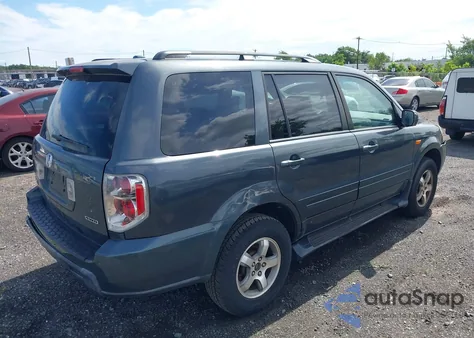 2006 Honda Pilot Ex-L z USA, uszkodzony, nr VIN 2HKYF18576H500983